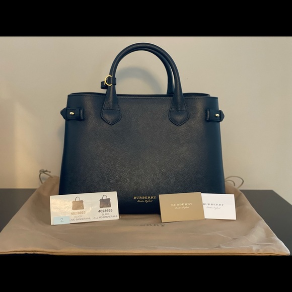 Burberry medium banner check house leather - Picture 10 of 12